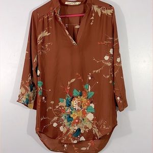LIBERTY LOVE Colorful floral Tunic, small, perfect for fall